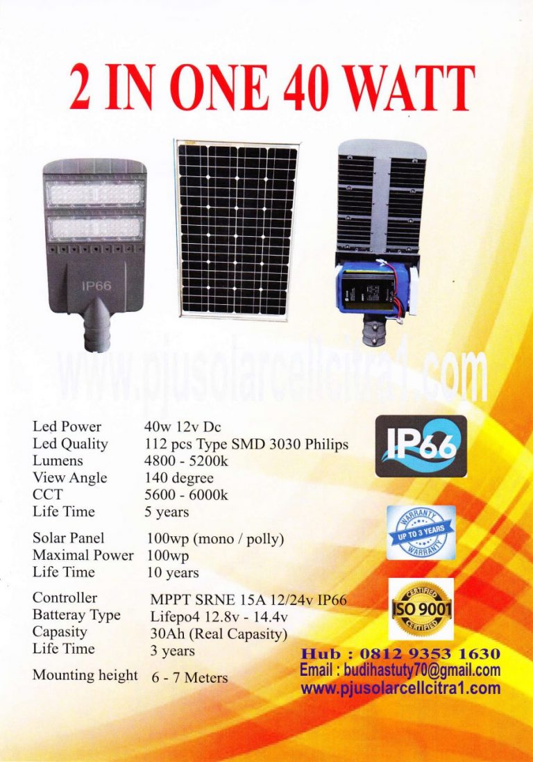 Pju Solar Cell In One Watt Pju Solar Cell Citra